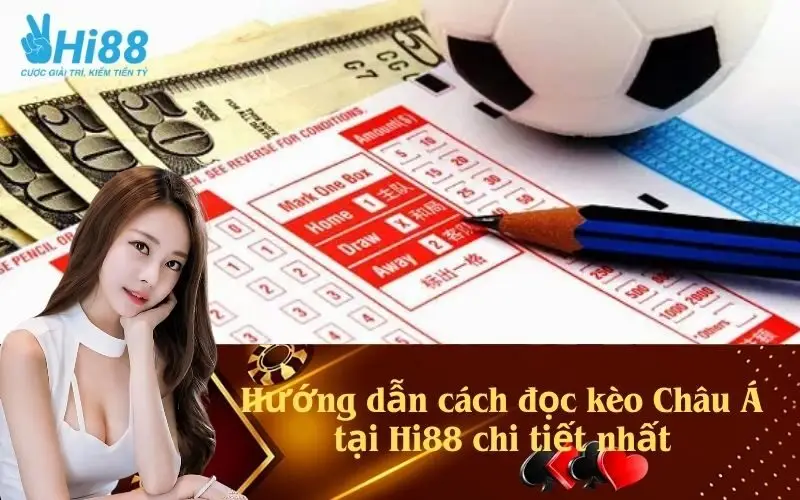 Hướng dẫn cách đọc kèo Châu Á tại Hi88 chi tiết nhất